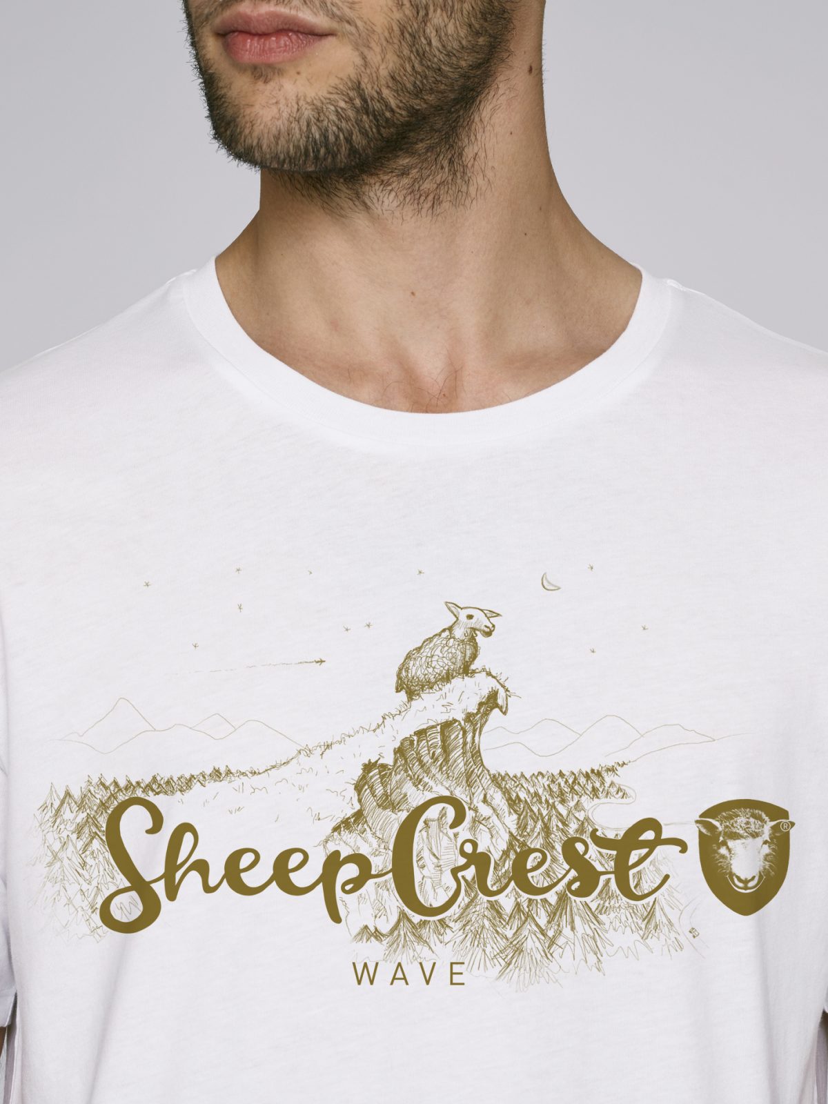 SC1803 Sheep Wave t-shirt